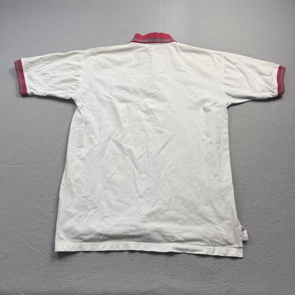 Vintage Cotton Instinct Bermuda Polo Shirt XL Nautical Crest - Picture 5 of 6